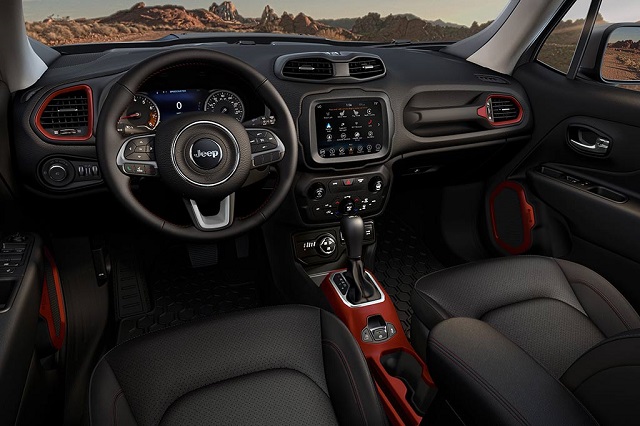 2020 Jeep Renegade interior