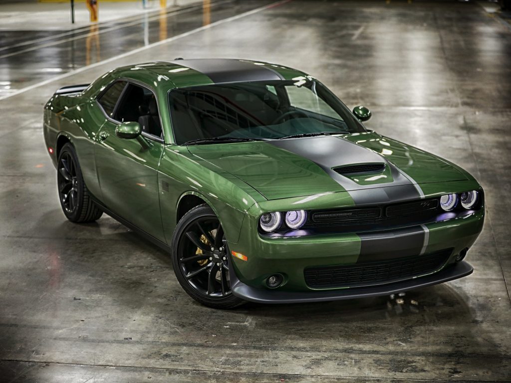2020 Dodge Challenger colors F8 Green