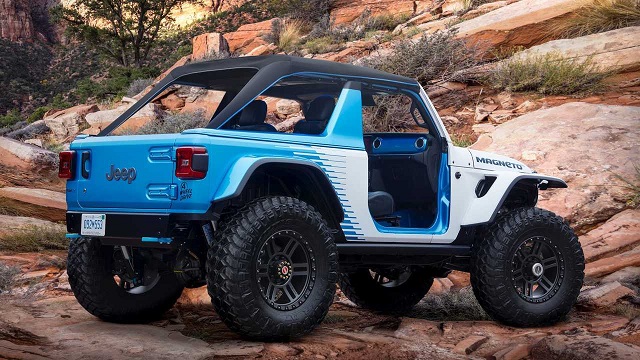 2023 Jeep Wrangler Magneto Concept rearview