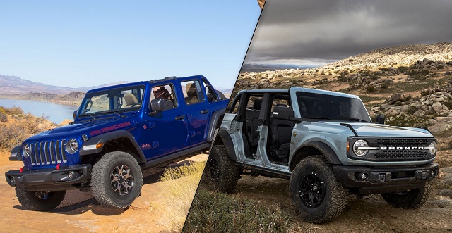 2024 Jeep Wrangler vs. 2024 Ford Bronco