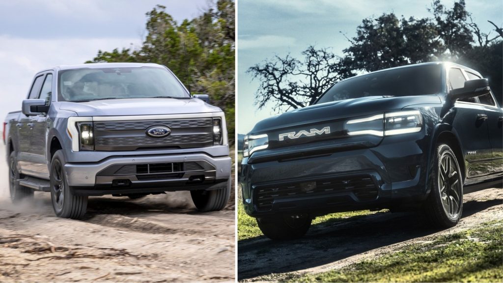 2024 Ford F150 Lightning vs. 2024 Ram 1500 REV Which One Will Be a